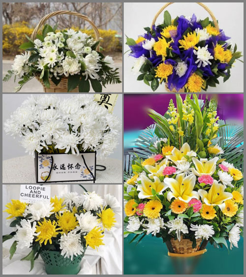 福建三明大田县均溪镇金山村白事提篮配送